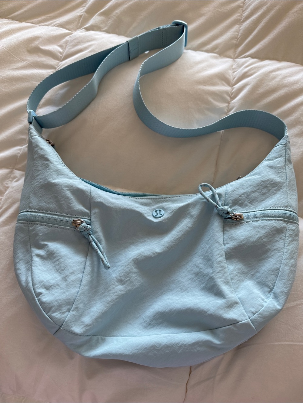 lululemon athletica Pale Blue Shoulder/Crossbody Bag